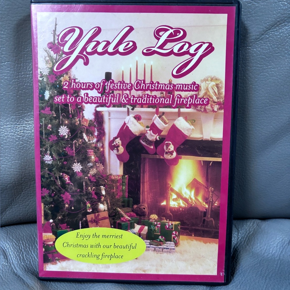 Vintage Yule Log DVD